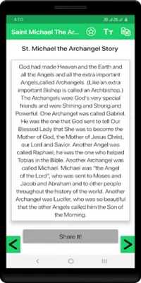 Saint Michael The Archangel android App screenshot 2