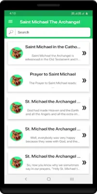 Saint Michael The Archangel android App screenshot 3